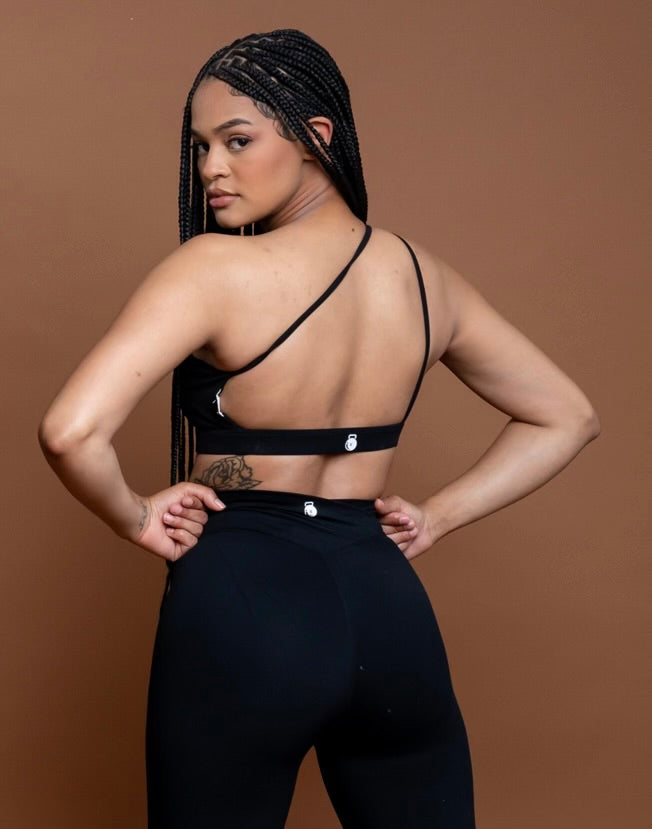 Ovo Snatxh One Shoulder Sports Bra image 1