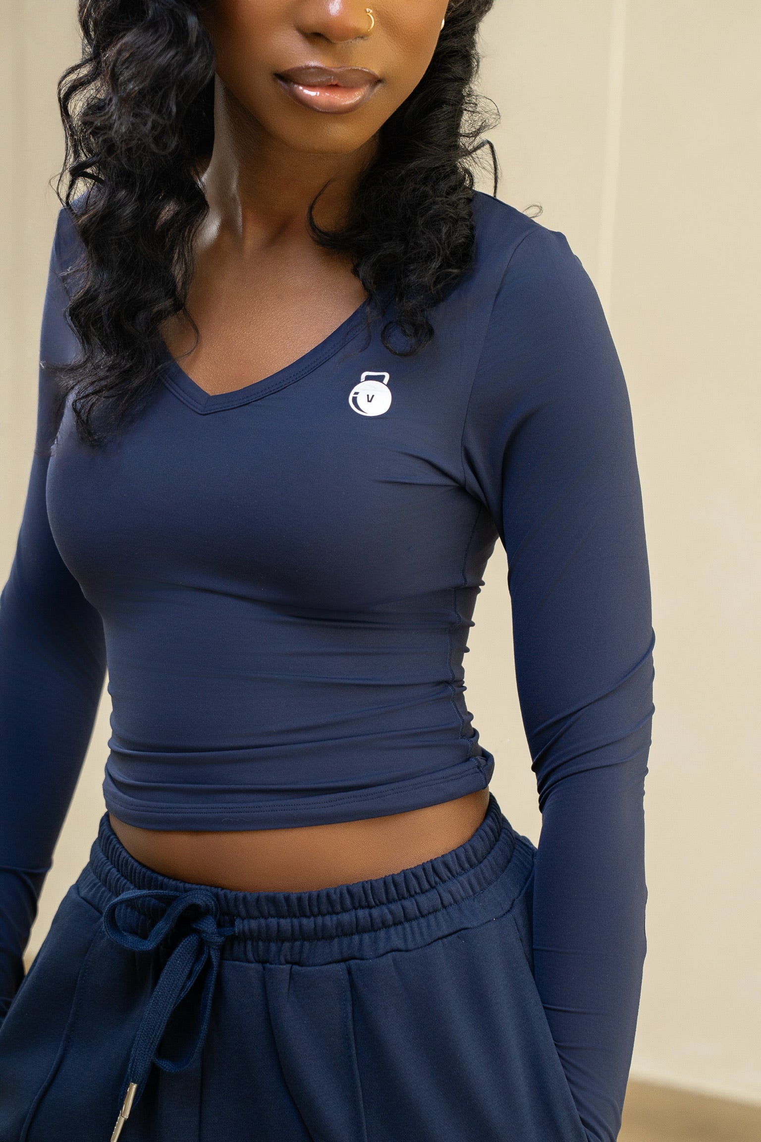 Seamless Baby Tee & Sweatpants Set (Blue)