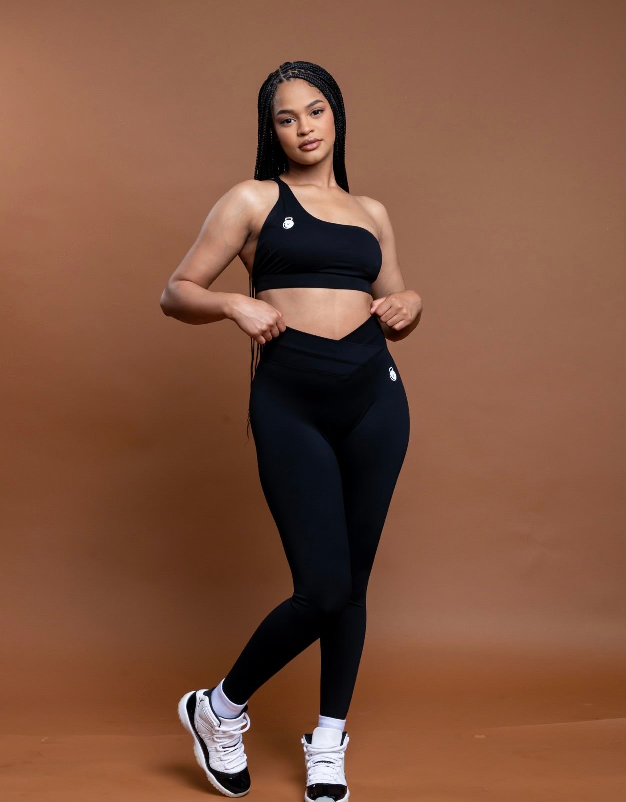 Ovo Snatxh Crossover High Waist Leggings image 2